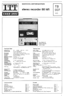 ITT Schaub-Lorenz-SR-80 - Owners Manual - Manual 